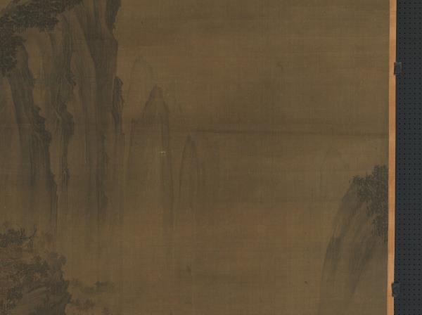 五代梁荊浩漁樂圖　軸