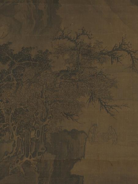 五代梁荊浩漁樂圖　軸