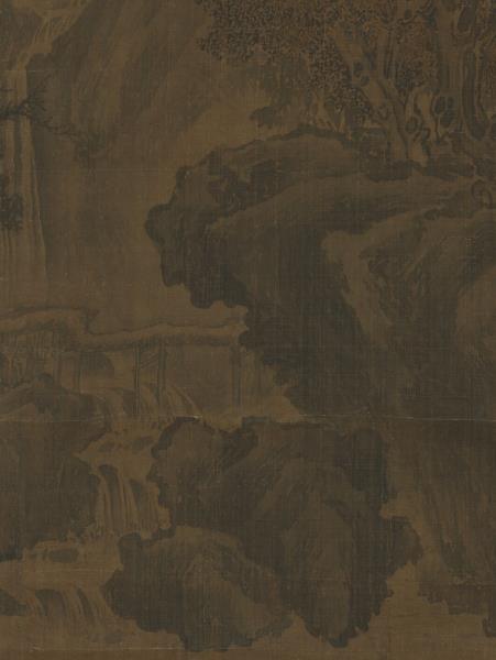 五代梁荊浩漁樂圖　軸