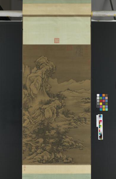 宋郭熙畫雪景　軸