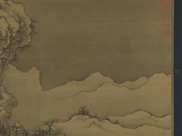 宋郭熙畫雪景　軸