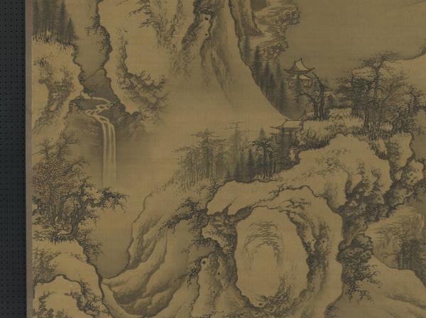 宋郭熙畫雪景　軸