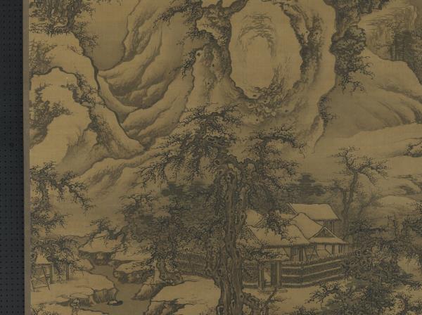 宋郭熙畫雪景　軸