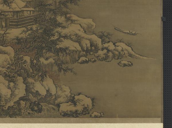 宋郭熙畫雪景　軸