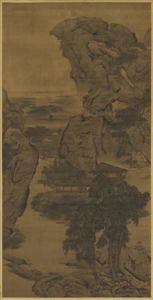 宋閻次平四樂圖　軸