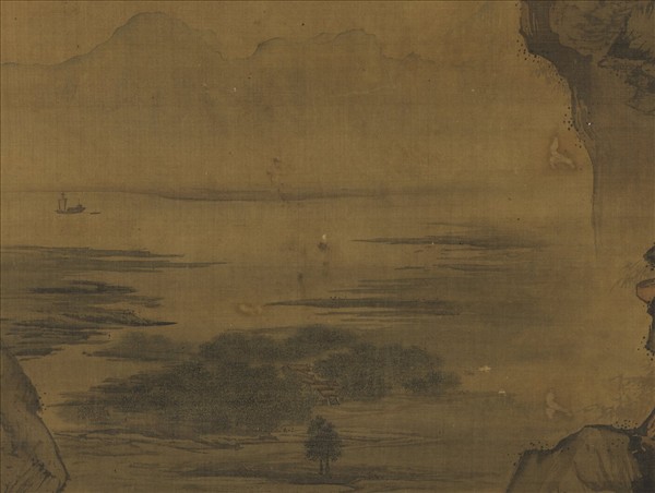 宋閻次平四樂圖　軸