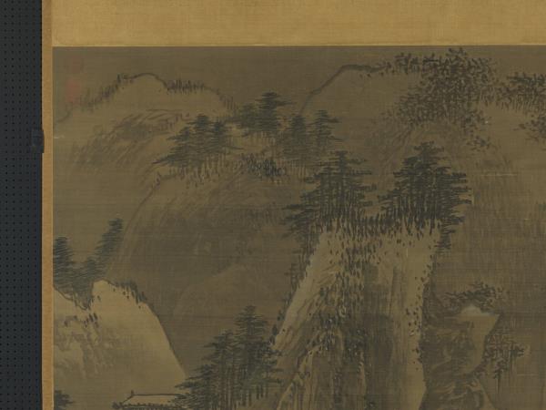 宋夏珪雪屐探梅圖　軸