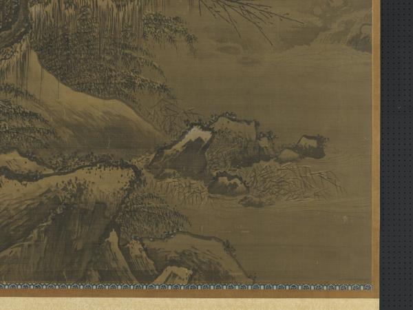 宋夏珪雪屐探梅圖　軸