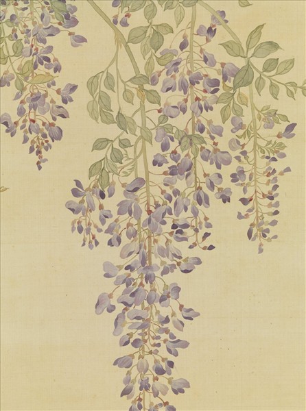 清許佑籐花乳雞　軸