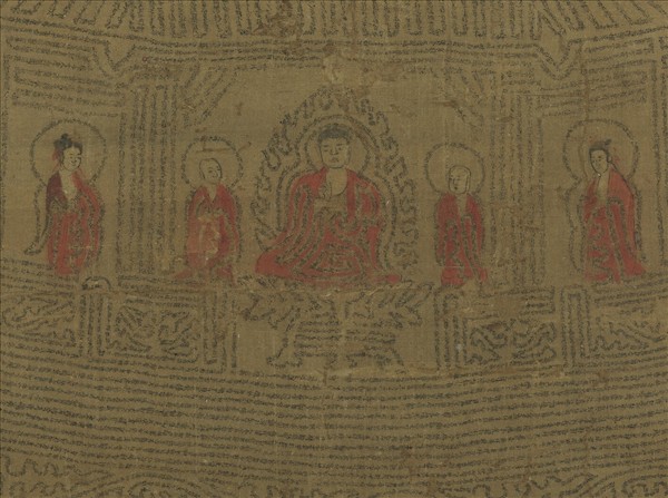 明人書法華經塔　軸