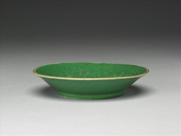 綠彩小碟