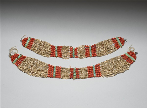 珊瑚松石米珠垂掛