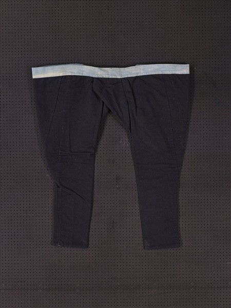 日本 紺地童服(綁褲）