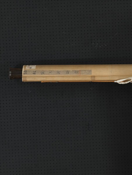 明孫枝畫杜甫詩意　軸