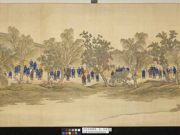 清院本親蠶圖　卷　祭壇