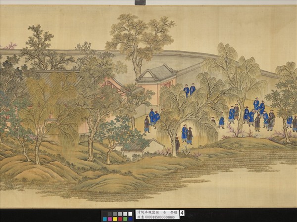 清院本親蠶圖　卷　祭壇