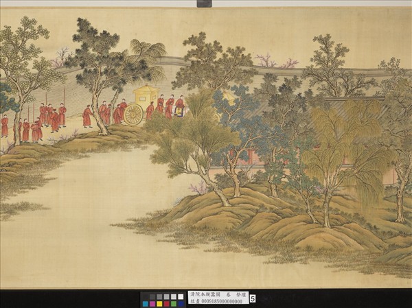 清院本親蠶圖　卷　祭壇