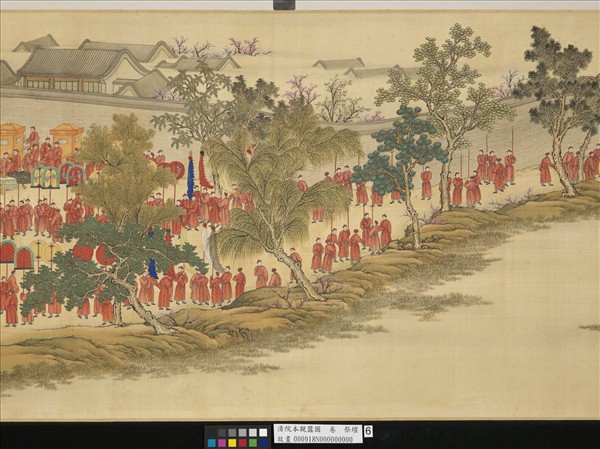 清院本親蠶圖　卷　祭壇