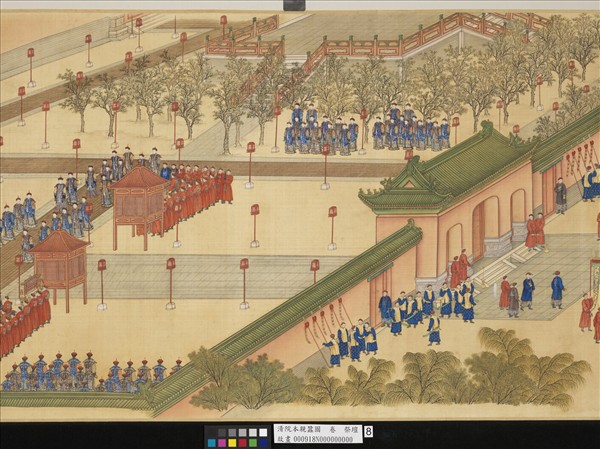 清院本親蠶圖　卷　祭壇