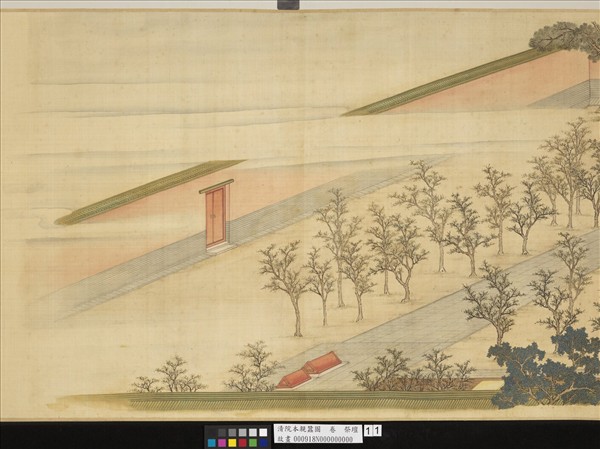 清院本親蠶圖　卷　祭壇