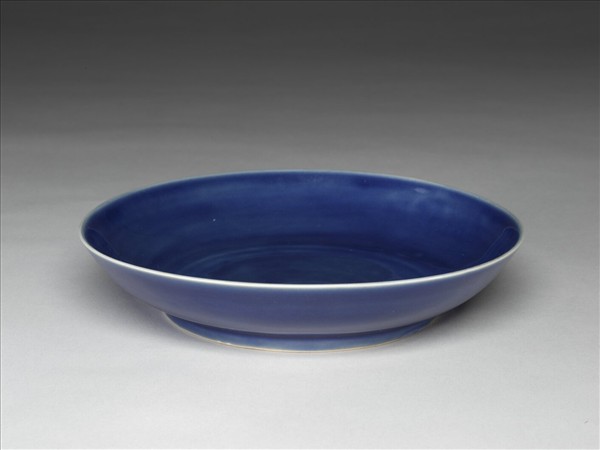 霽青釉盤