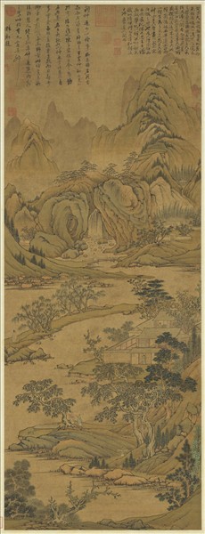 明關思曲礀清音　軸