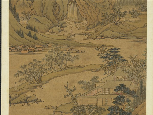 明關思曲礀清音　軸