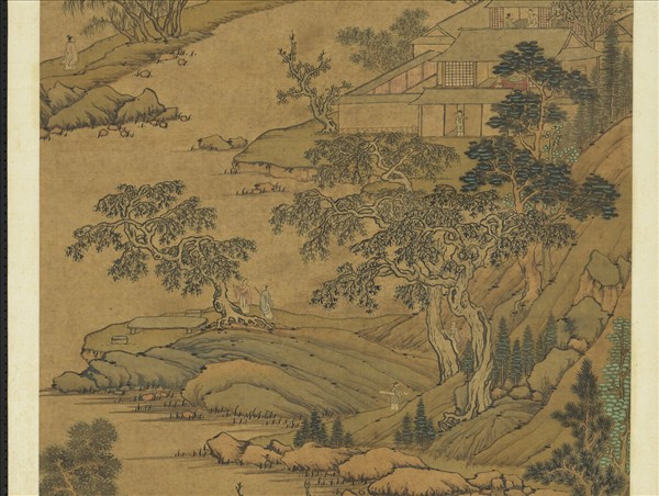 明關思曲礀清音　軸