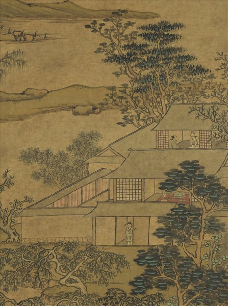 明關思曲礀清音　軸