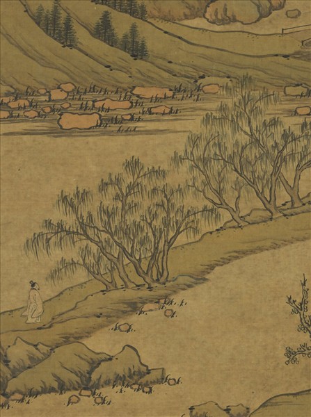 明關思曲礀清音　軸