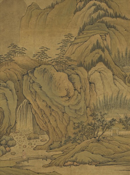 明關思曲礀清音　軸