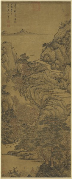 明關思倣王蒙筆意　軸