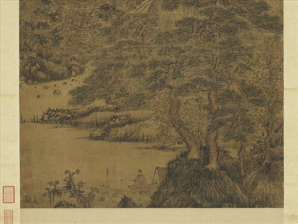 明關思倣王蒙筆意　軸