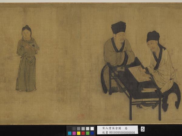 宋人耆英會圖　卷