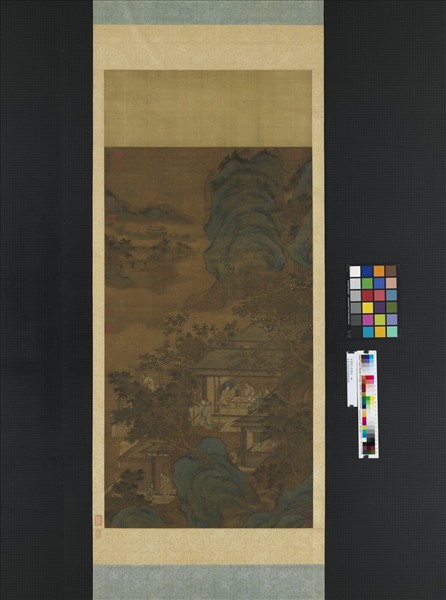 宋龔開天香書屋　軸