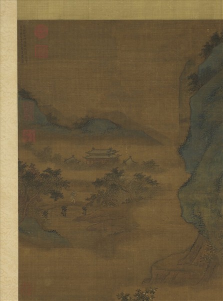 宋龔開天香書屋　軸