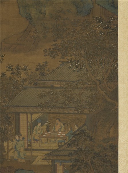 宋龔開天香書屋　軸