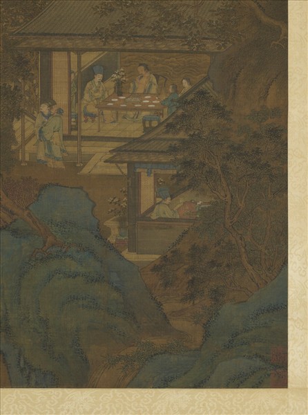 宋龔開天香書屋　軸