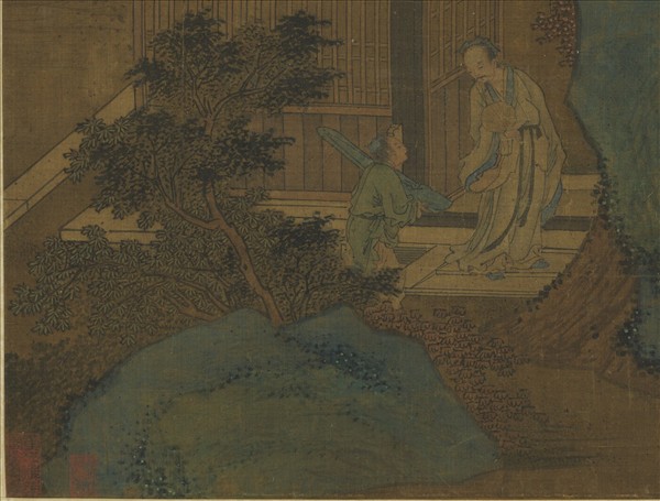 宋龔開天香書屋　軸