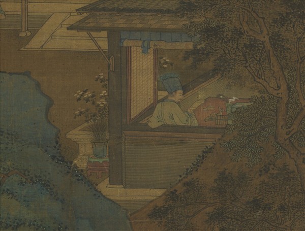 宋龔開天香書屋　軸