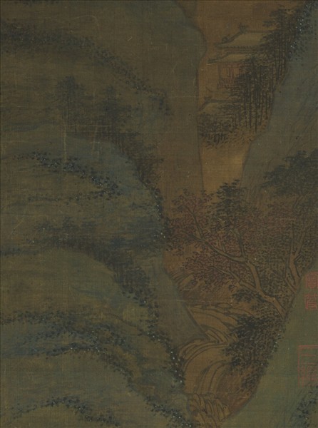 宋龔開天香書屋　軸