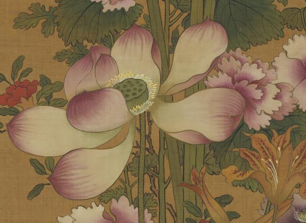 百子昌榮圖　軸