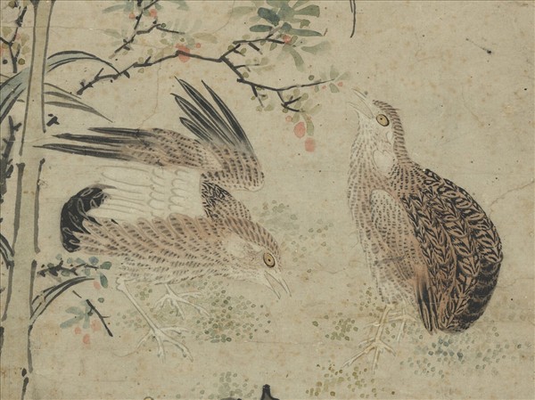 明唐志尹平安戩穀圖　軸