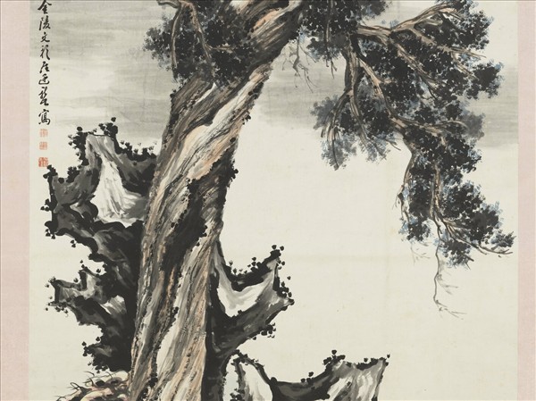 清羅廷禧畫百二十壽圖　軸