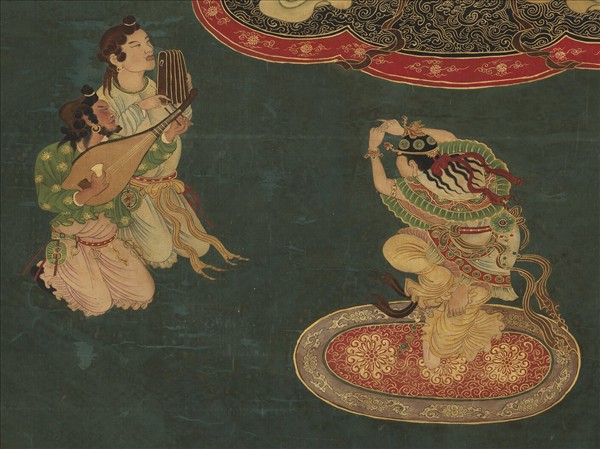 宋人畫無量壽佛　軸