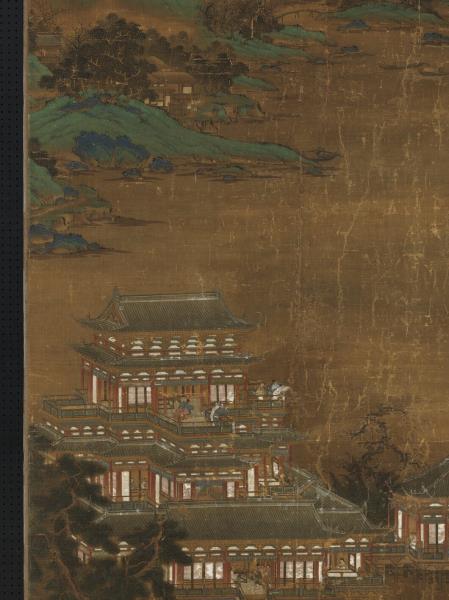 宋人黃鶴樓圖　軸