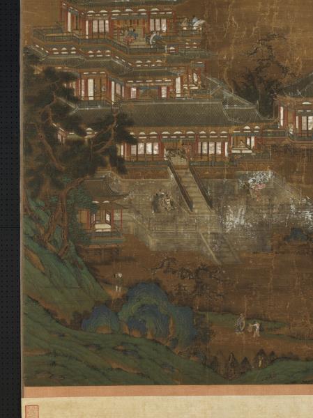 宋人黃鶴樓圖　軸