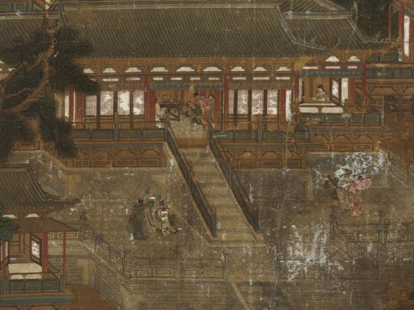 宋人黃鶴樓圖　軸