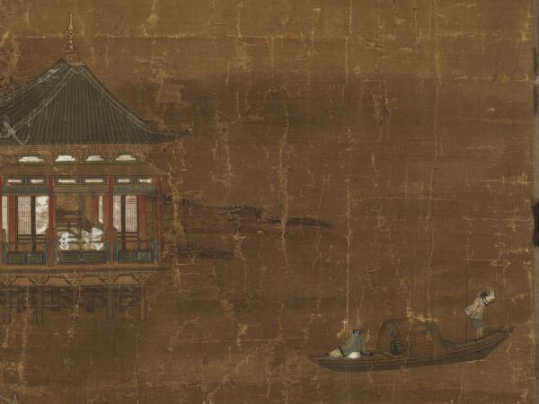 宋人黃鶴樓圖　軸