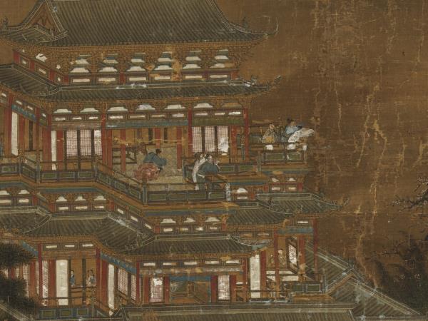 宋人黃鶴樓圖　軸